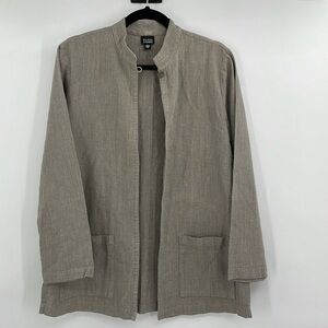 Eileen Fisher Linen Blend Jacket
